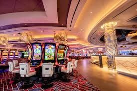 Mobile app interface showing live football and casino games